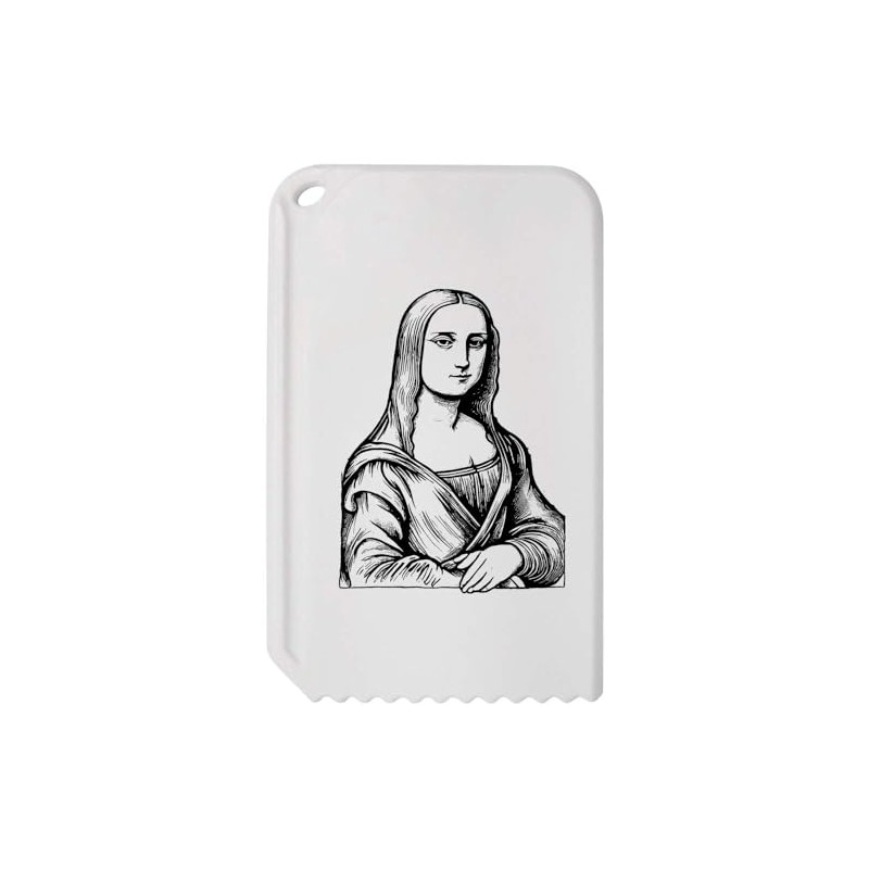 Azeeda 'Mona Lisa' Plastic Ice Scraper (IC00037876)