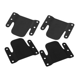 Totority 4pcs Sectional Sofa Connector Bracket Couch Connecting Clamp for Easy Assembly Multi-Functional Furniture Connectors for Sectional Sofas