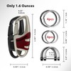Keychain Clip Car Key Chain Hooks with 4 Heavy Duty