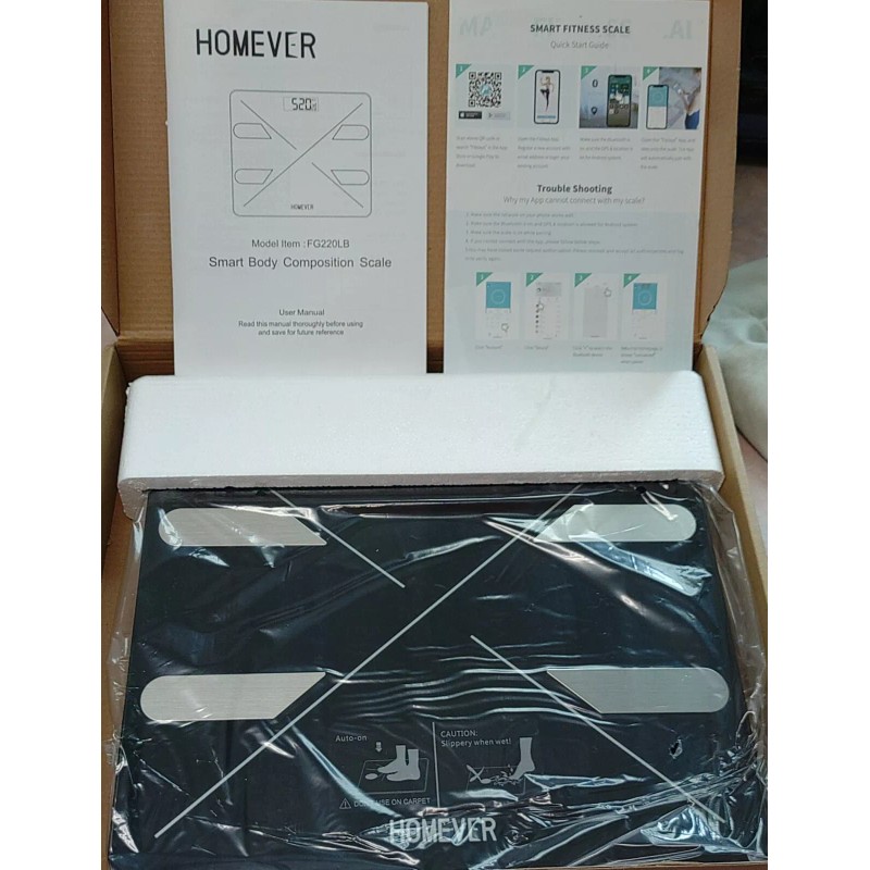 Homever Body Fat Scale Smart Wireless Digital Bluetooth BMI Body