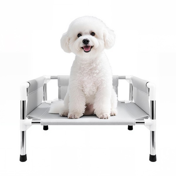 Makerfire Elevated Dog Bed, Raised Dog Sofa Bed for Small