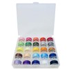HappyHome Sewing Thread Set, #60, 25 Colors, For Normal Terrain,