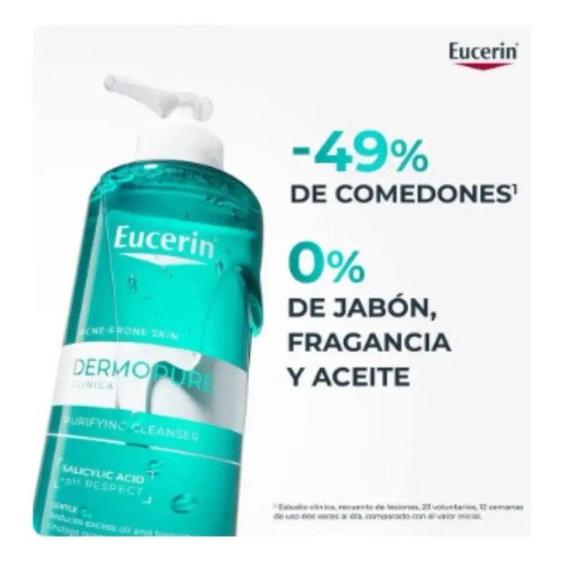 Gel Limpiador Purificante Dermopure Clinical Facial Eucerin