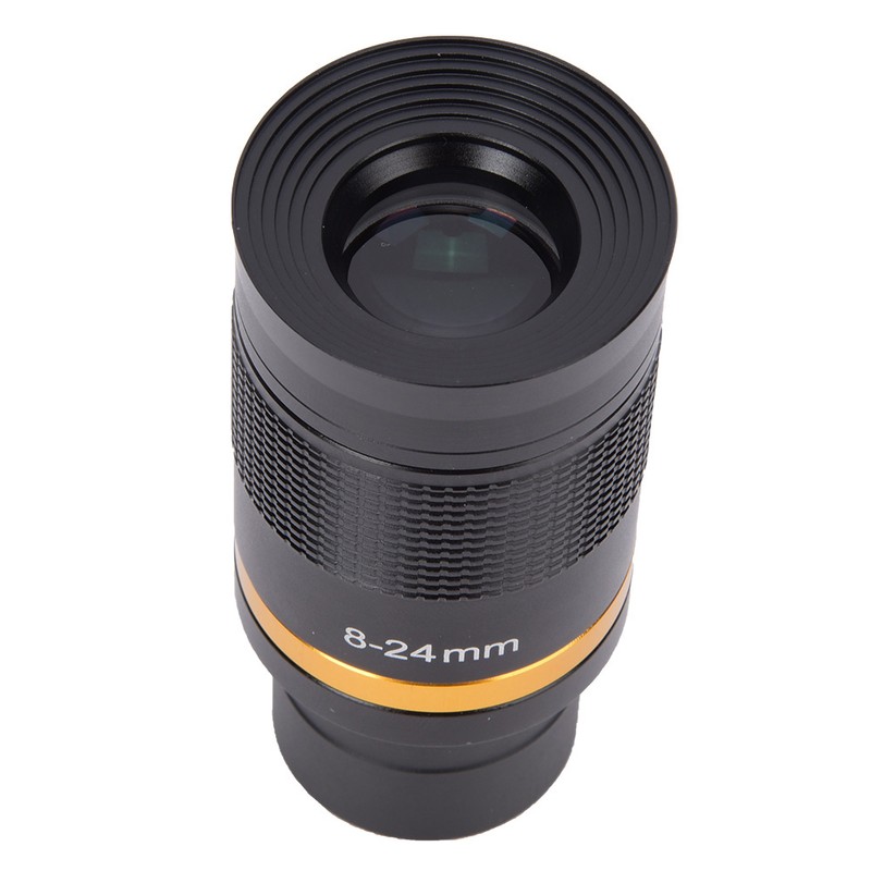 8~24mm Telescopic Eyepiece Continuous Zoom All Metal Telescope Eyepiece with