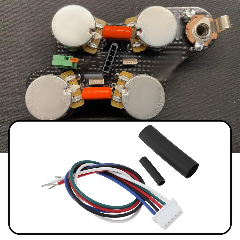 Create idea 2pcs 5Pin Quick Connect Adapters Compatible with Gibson
