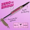 NYX Professional Makeup, Zero To Brow, Gel de Cejas con