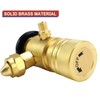Acetylene Gas Regulator for CGA200 MC Tank,Replacement Air Acetylene Regulator