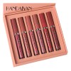 Set 6 Labiales Líquidos Lipstick Set