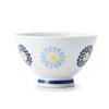 Hasamiyaki CtoC JAPAN Rice Bowl, Round Crest Chrysanthemum, φ4.5 x