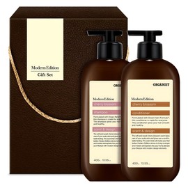 Organist LG Household & Health Care Modern All-Time Hair Shampoo + Conditioner No. F Gift Set, 1 Set / 오가니스트 LG생활건강 모던 올타임 헤어 샴푸 + 컨디셔너 F호 선물세트, 1세트