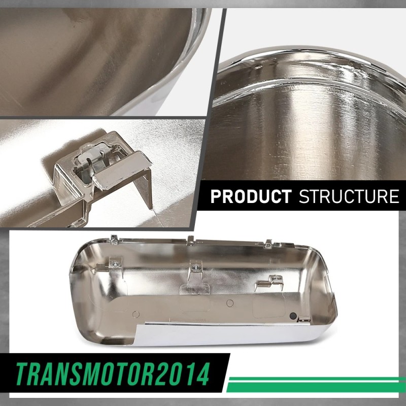 transmotor2014 Fit For 2013-2023 Peterbilt 579 Door Mirror Cover Caps