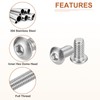 DTGN 1/4-20x1/2" Button Head Socket Cap Screws - 25Pack -