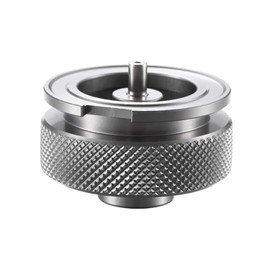 Campingmoon Portable Butane Gas Stove Adapter, Input: Screw-On Gas Tank, Output: Butane Gas Stove, Camping Butane Gas Tank Connector Converts To Screw-On Tank Connector (Z13)