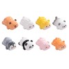 8pcs Mini Animal Figurine Miniature Decorative for Desktop Car Dashboard