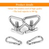8-Piece Load Securing Set Safety Rail Eyelet Nuts Load Securing