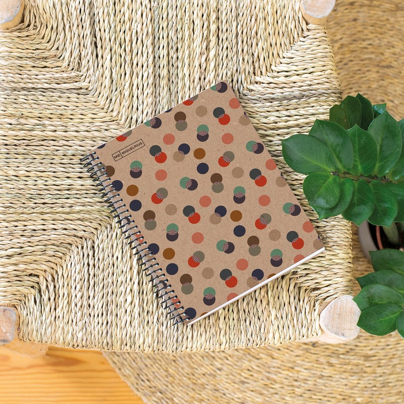Miquelrius - A5 Notebook Smooth Sheets 80gsm Recycled Paper 80