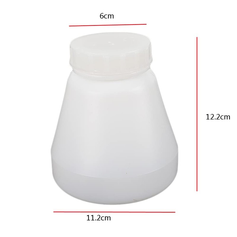 Jiabailie 4PCS Bottles Hopper Cups,PC02/PC03 Plastic Durable Electrostatic Sprayer Hopper