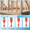 4x4 Screw Jack Post,Adjustable Floor Jack 12" - 16" Height