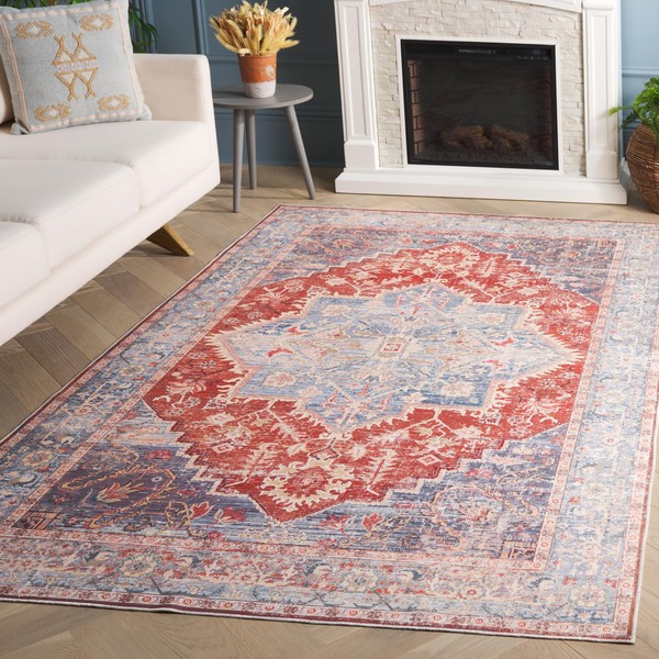 SAFAVIEH Arizona Collection Area Rug - 6' x 9', Light