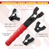 Hicarer 25 Pcs Angle Grinder Nut Angle Grinder Wrench Kit