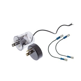 United Pacific 90649 LED Flasher w/Reverse Polarity Base & Extension Wires, 12-Volt, 20 Amp – ONE Unit w/Base & Extension Wires