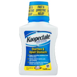 Kaopectate Multi-Symptom Relief for Diarrhea Upset Stomach in Vanilla, 8 Fl Oz