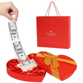 APODESS 30stk Ewige Rose Geldgeschenke Verpackung Heiratsantrag Deko Will You Marry Me Spardose Geld Ziehen Jahrestag Geschenk für Sie Geburtstag Muttertag