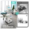 Beauty Trolley Cart, Salon & Spa Rolling Organizer with 3-Tier
