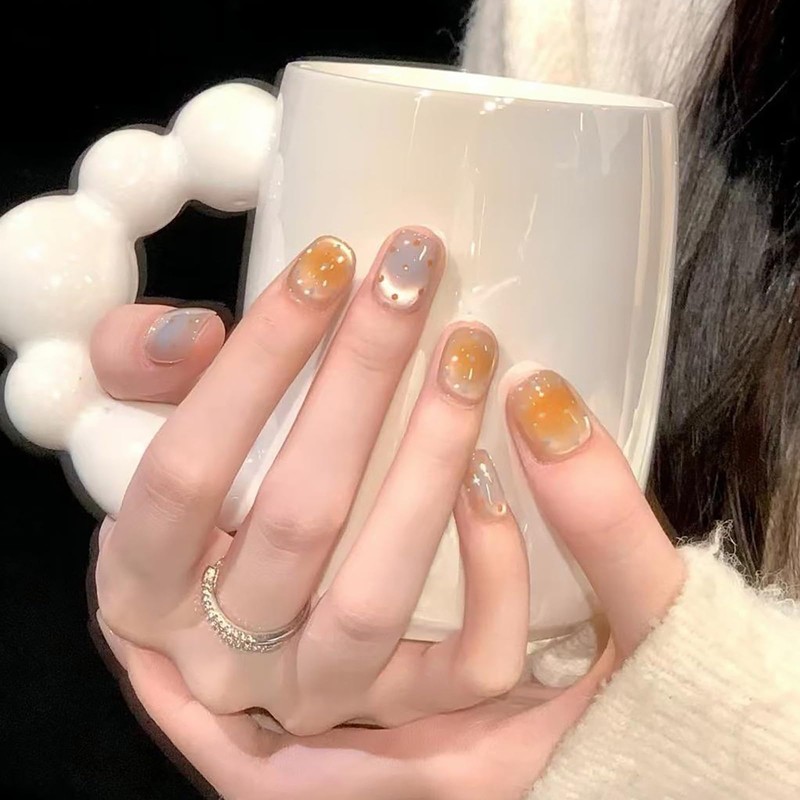 Domiya Nail Tips, 30 Pieces, Ballet, Popular, Nail Stickers, Cute