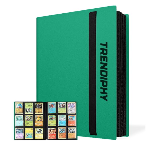 Trendiphy 540 Pockets Trading Card Binder, 9 Pocket, 30 Pages