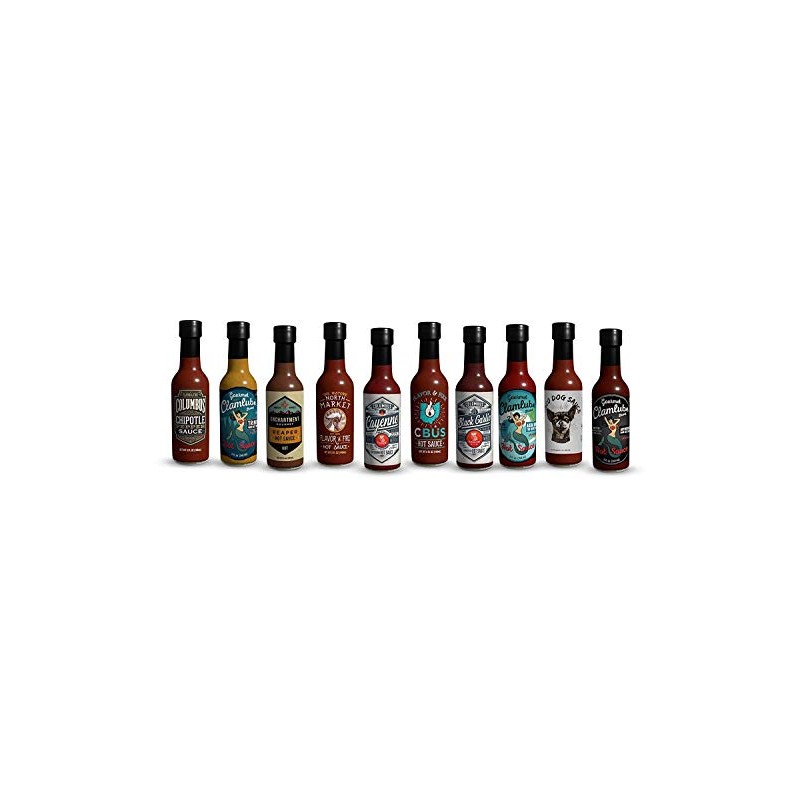 Flavor and Fire Foods, Columbus Hot Sauce, Pepper Infused, North