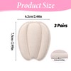 3 Pairs Tongue Pads for Shoes, Non Slip Tongue Cushion