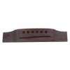 Yibuy 6 String Guitar Bridge Rosewood Acoustic Guitar Bridge 155x36.5mm