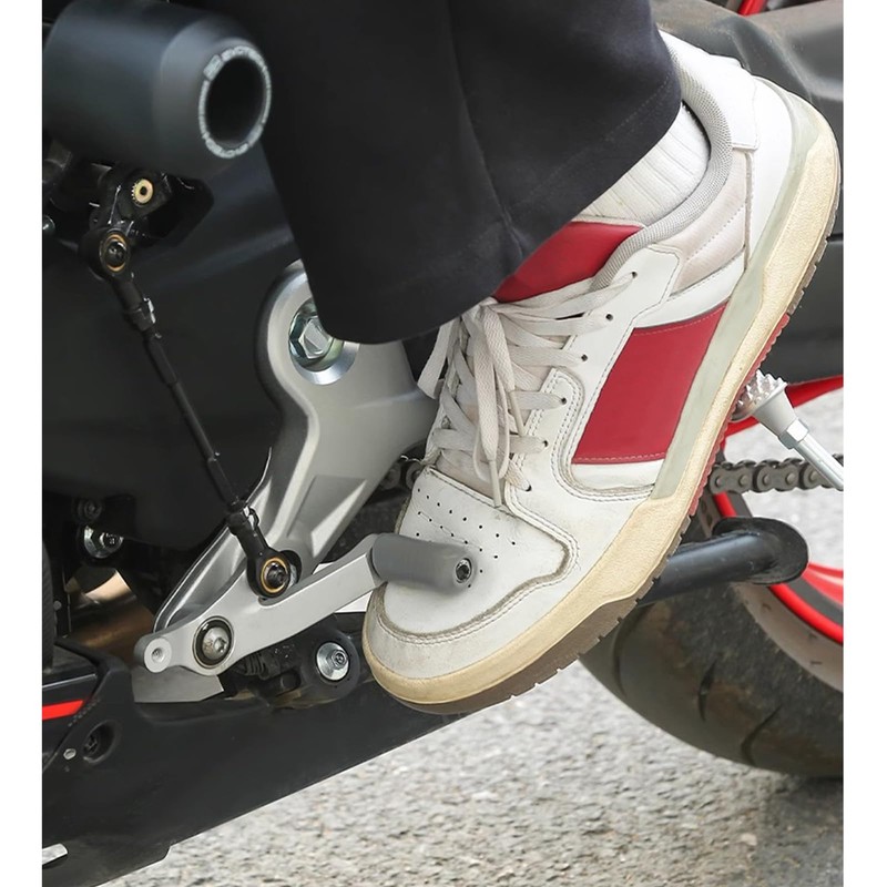 FACETHALO 6 Pcs Motorcycle Shift Guard Motorcycle Shift Pedal Cover