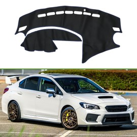 HOPESPANNER Dashboard Cover for Mazda 3 2010-2013 Non-Slip Interior Dash Cover Mat Faux Leather Silicone