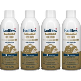 Faultless Premium Luxe Ironing Spray (15 Oz, 4 Pack) - Professional Iron Spray to Starch Clothes & Fabric - Reduce Ironing Time with No Flaking, Sticking or Clogging
