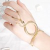 YBMYCM 6PCS Gold Snake Jewelry Set,Snake Ring Adjustable Snake Choker