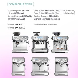 12 Water Filters for Breville Espresso Machines - Replacement Charcoal Filters for Breville Coffee Makers(BWF100 Compatible)