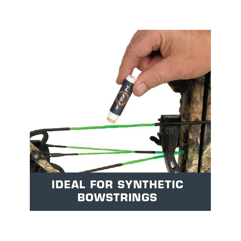 Titan Crossbow String Wax & Rail Lube Combo, 2-Pack, White