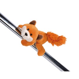 Nici 49143 MagNICI Fox Fridalie 12cm Orange-Sustainable Cuddly Toy Magnetic Animal for Fridge, Blackboard, Metal & Much More Gift idea, 12 cm