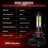 CHUSYYRAY Combo 9005+H11+H11 LED Headlight High Low Beam & Fog