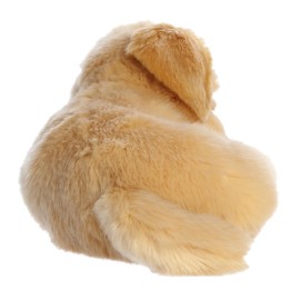 Aurora® Adorable Miyoni® Tots Sleepy Golden Retriever Pup Stuffed Animal - Lifelike Details Make a Cherished Companion - Perfect for Decorating Bedrooms or Classrooms - Brown 10 Inches