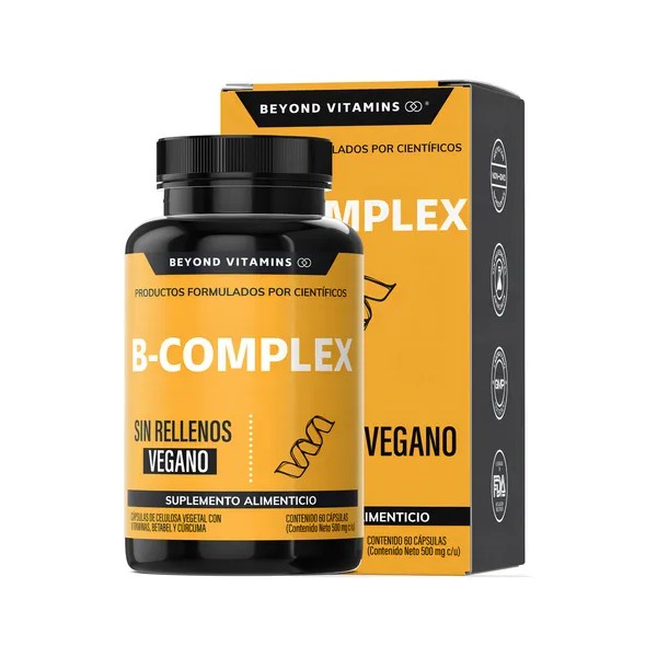 B-complex | Vitaminas Complejo B Beyond Vitamins | Sin Sabor