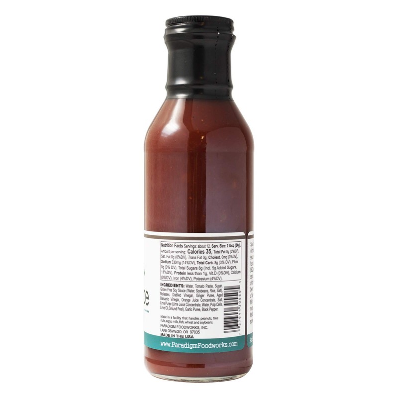 Paradigm Foodworks Hawaiian Island BBQ Sauce, 12 Fl Oz