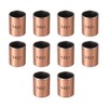 sourcing map Pack of 10 Oil Bar Plain Bearings, 14