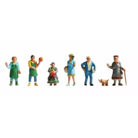 Noch Market Figure Set 15470 HO Scale