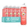 Sparkling Ice, Strawberry Lemonade Sparkling Water, Zero Sugar Flavored Water,