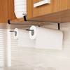 UKOFEW Kitchen Roll Holder, No Drilling, Pack of 2, Sturdy