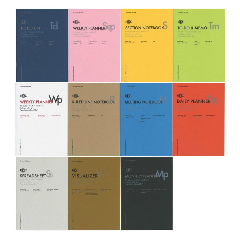 B5 Function Notebook MONTHLY PLANNER LDNT-B5