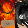 Heated Steering Wheel Cover - WARMITORY Luxury Steering Wheel Heater,